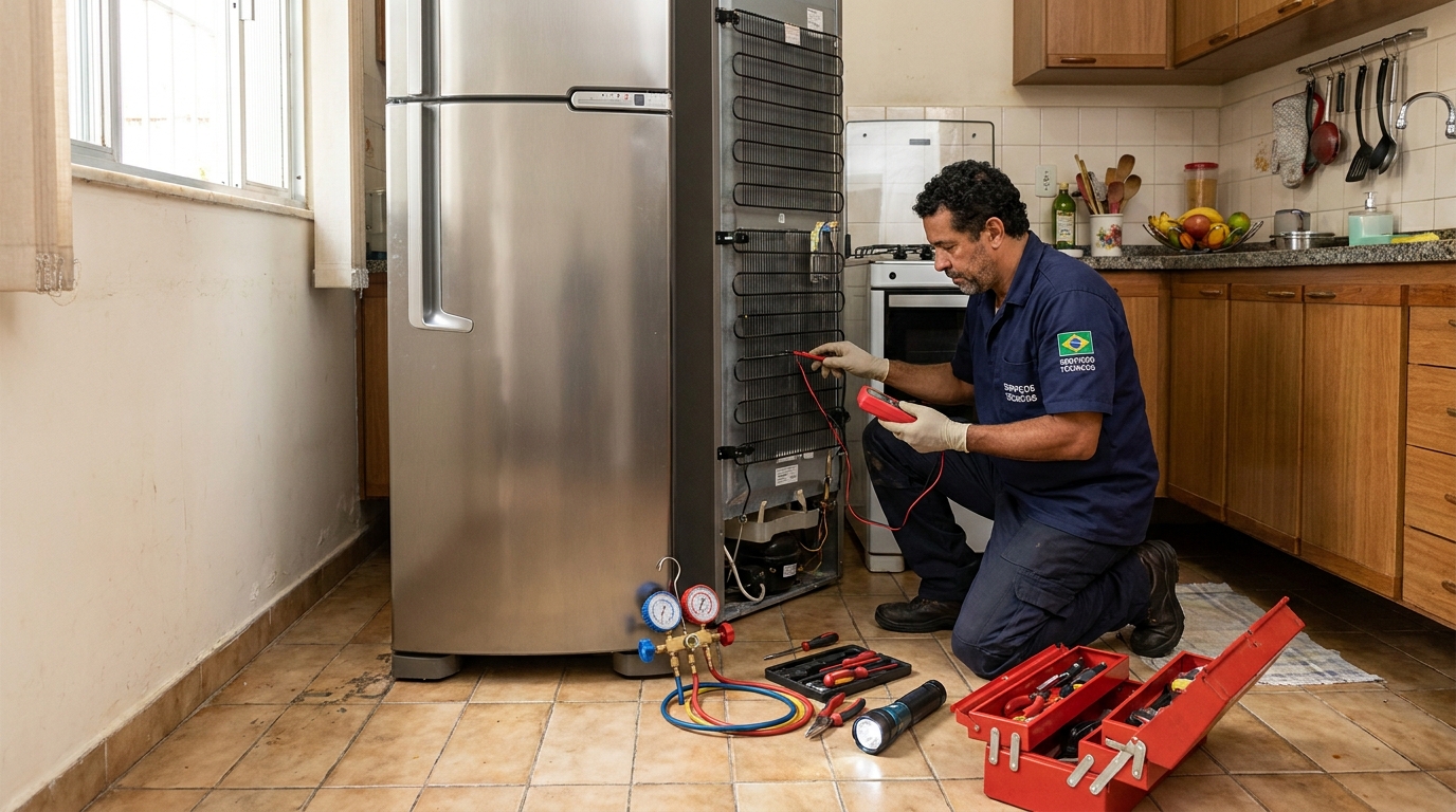 Manutenção na refrigeração em Belém-PA